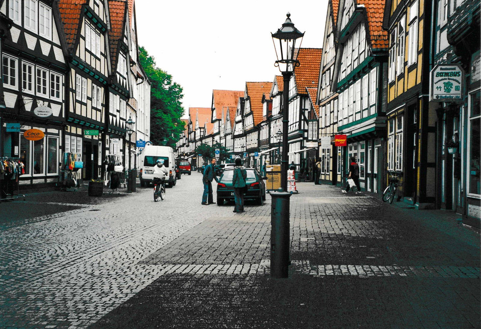 Fachwerkhäuser in der Celler Altstadt
